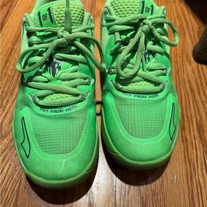Puma Kids Bright Green Sneakers